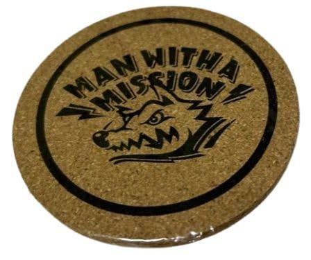 MAN WITH A MISSION (マン ウィズ ア ミッション) 2019 福袋 グッズ ロゴコースター コースター