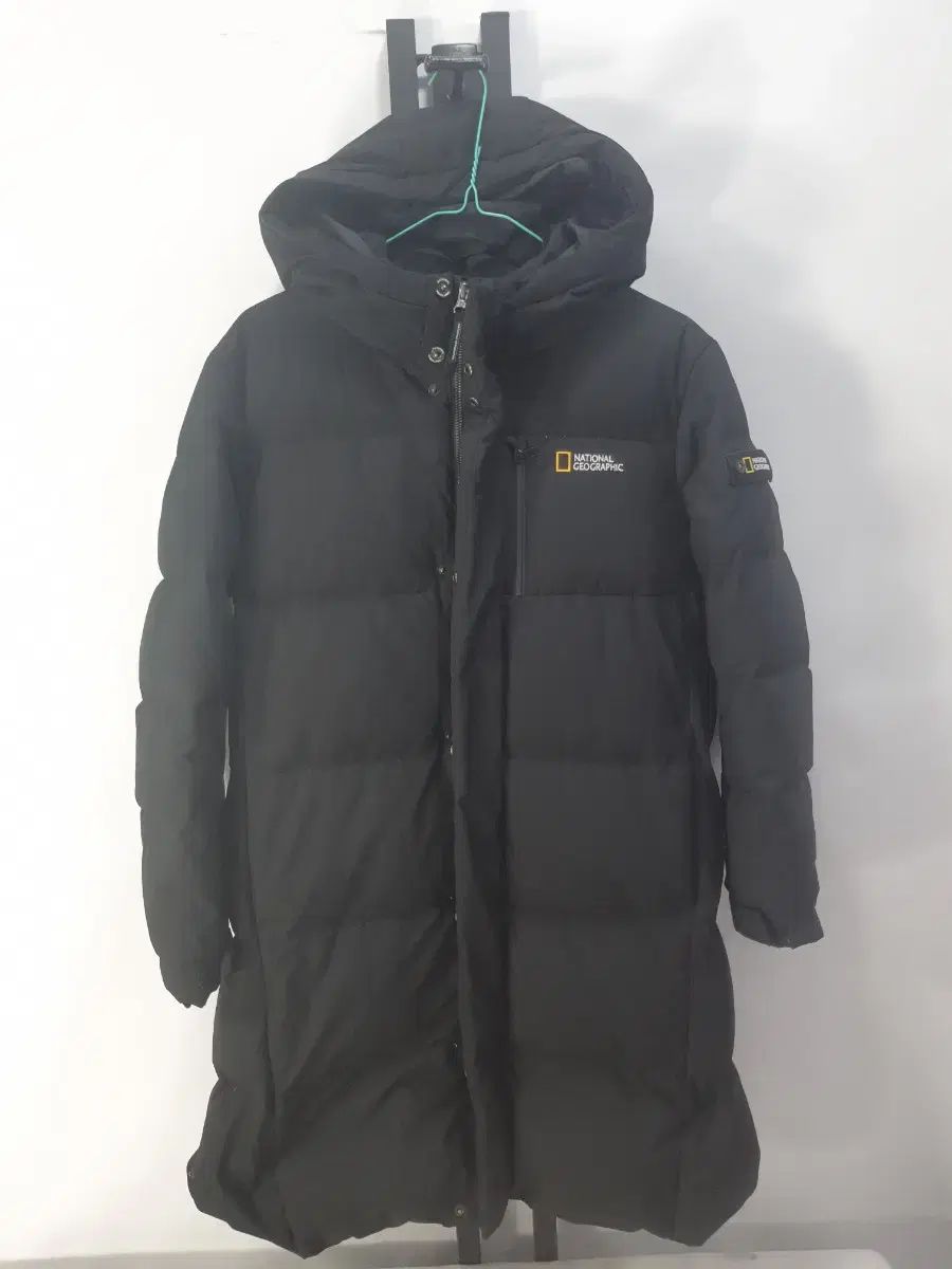 ナショナルジオグラフィック キッズ ダウンジャケット ロング丈 ダウン コート ブラック 150