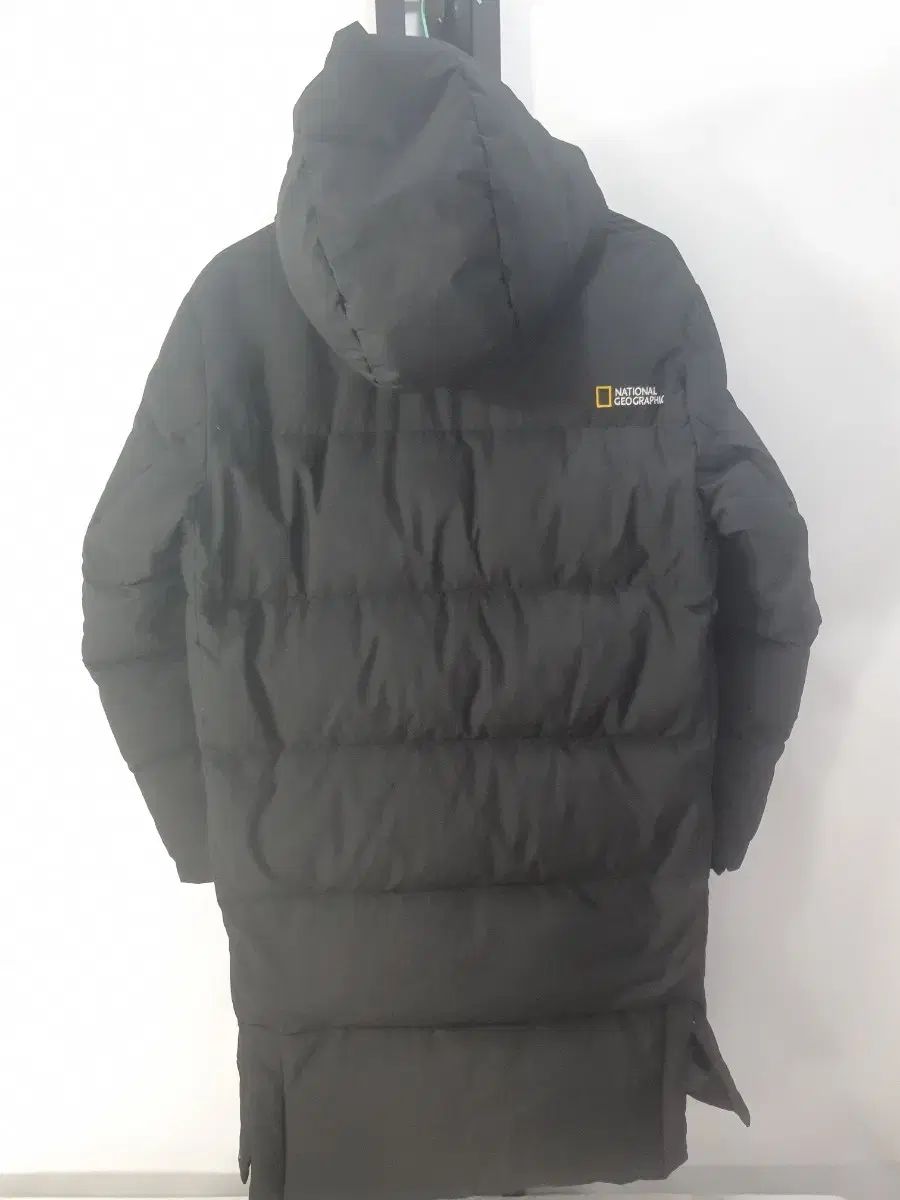 ナショナルジオグラフィック キッズ ダウンジャケット ロング丈 ダウン コート ブラック 150