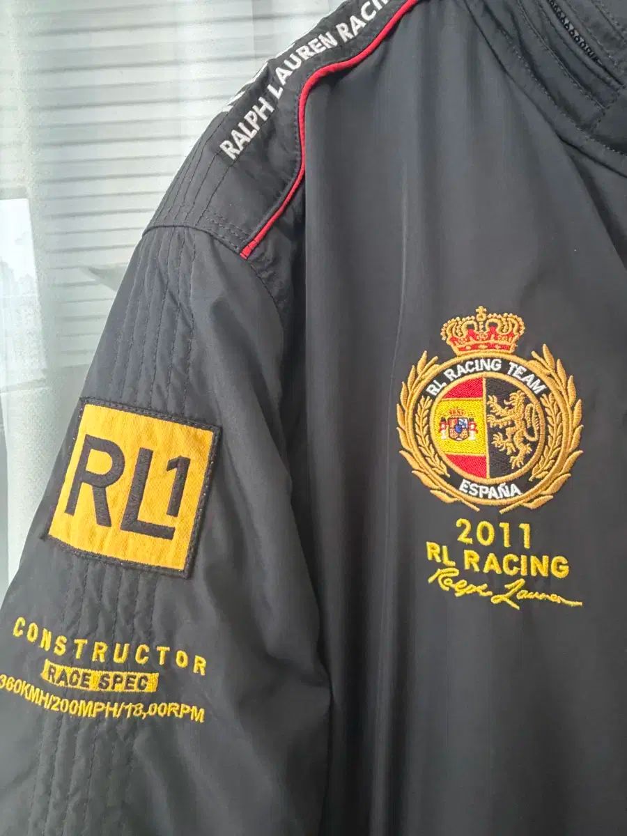 ポロ ラルフローレン RL レーシング ジャケット ブラック