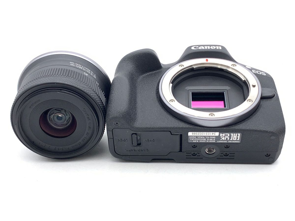  キヤノン EOS R 50 RF S 18 45 IS STMレンズキット ブラック ミラーレス一眼 デジタルカメラ