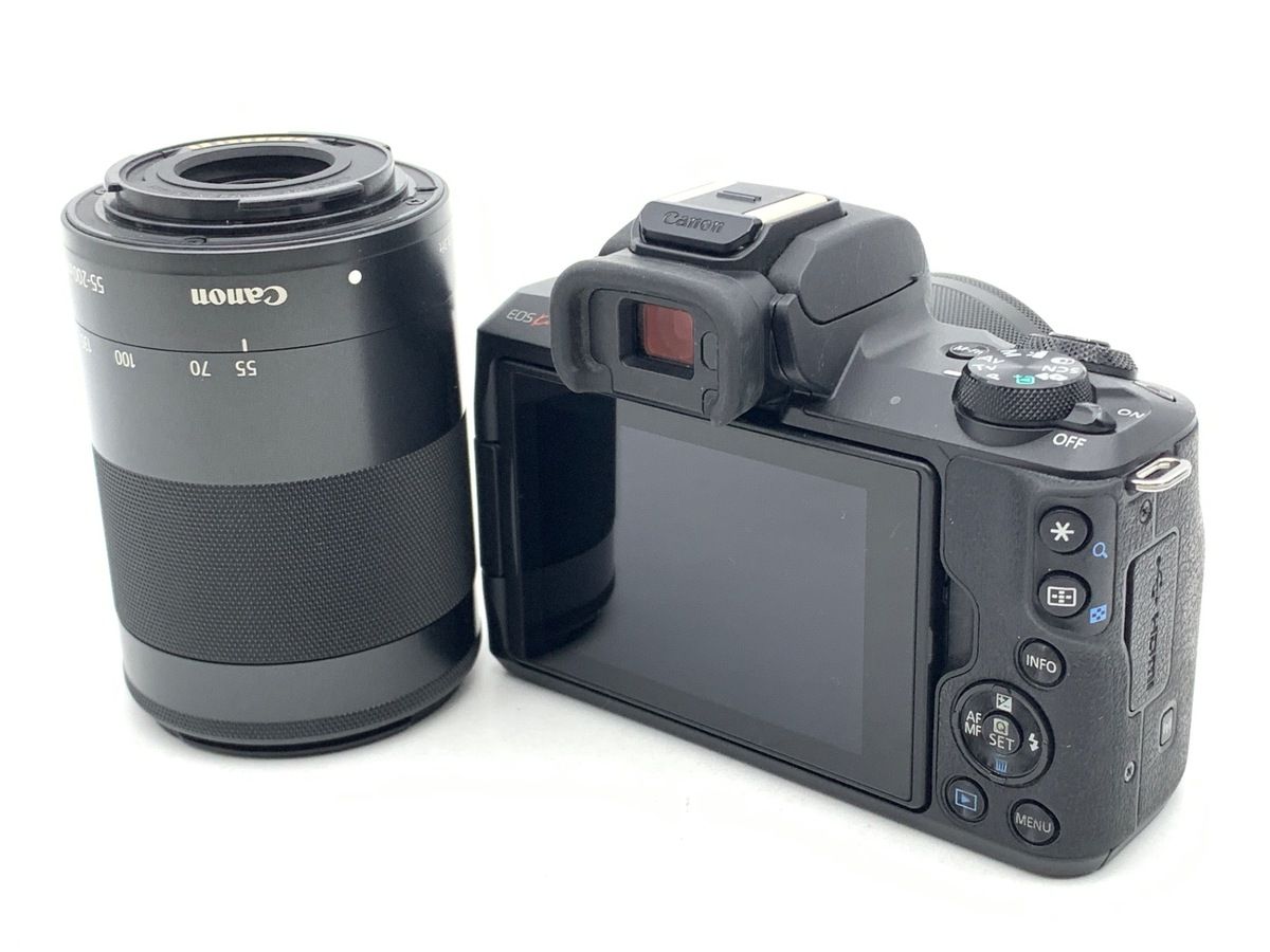キヤノン EOS Kiss M ダブルズームキット ブラック