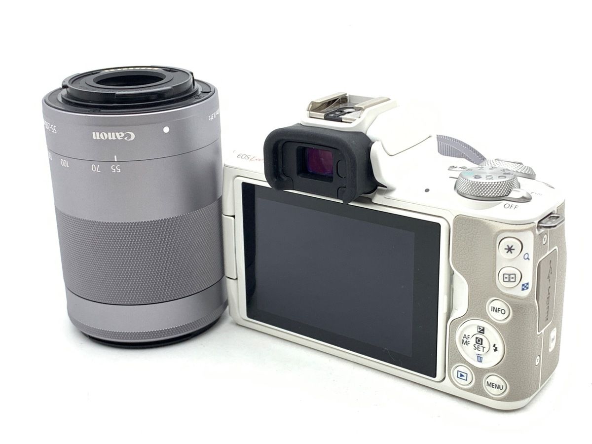 キヤノン EOS Kiss M2 ダブルズームキット ホワイト