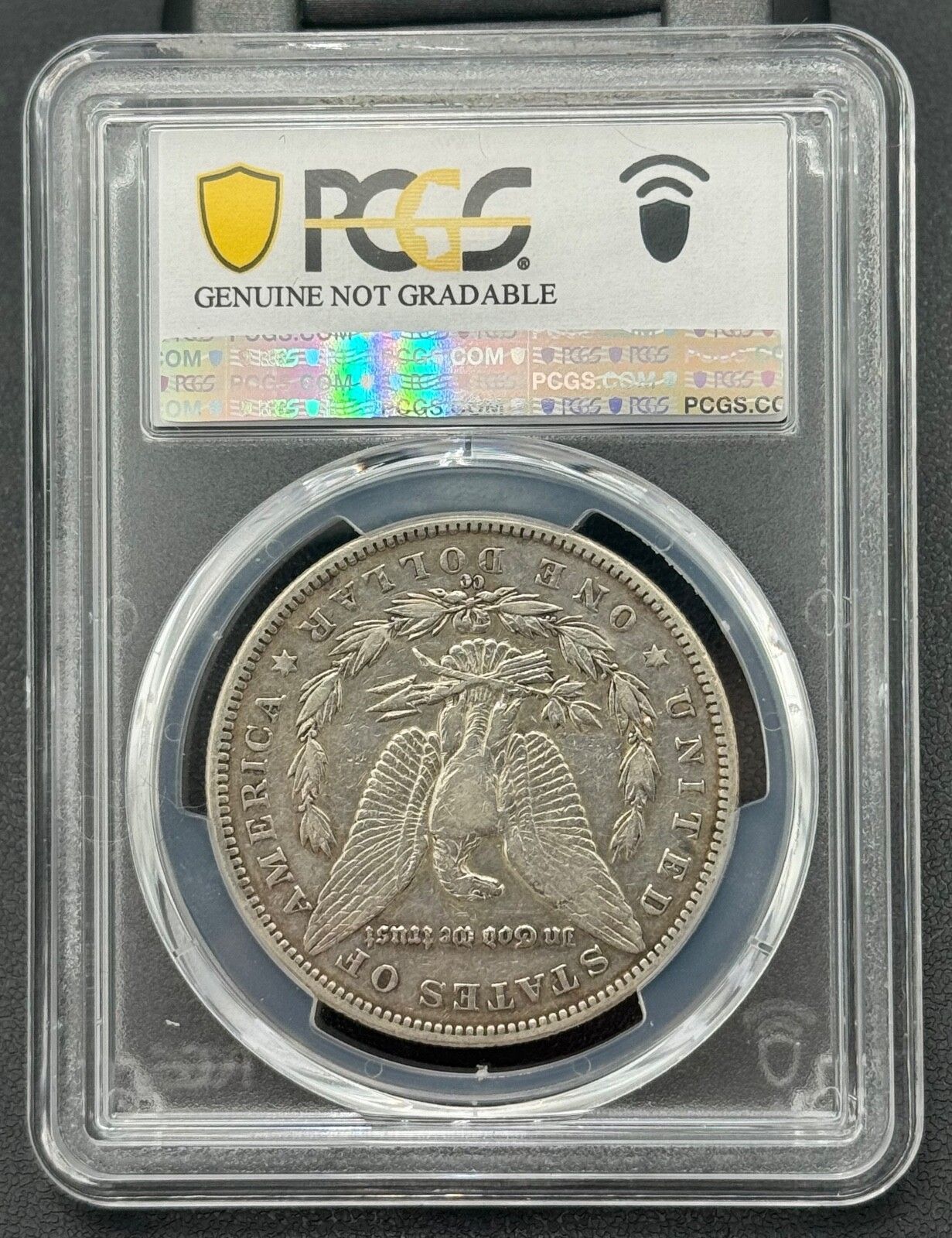 1890年CCモルガン銀貨 PCGSFine セミキーデート