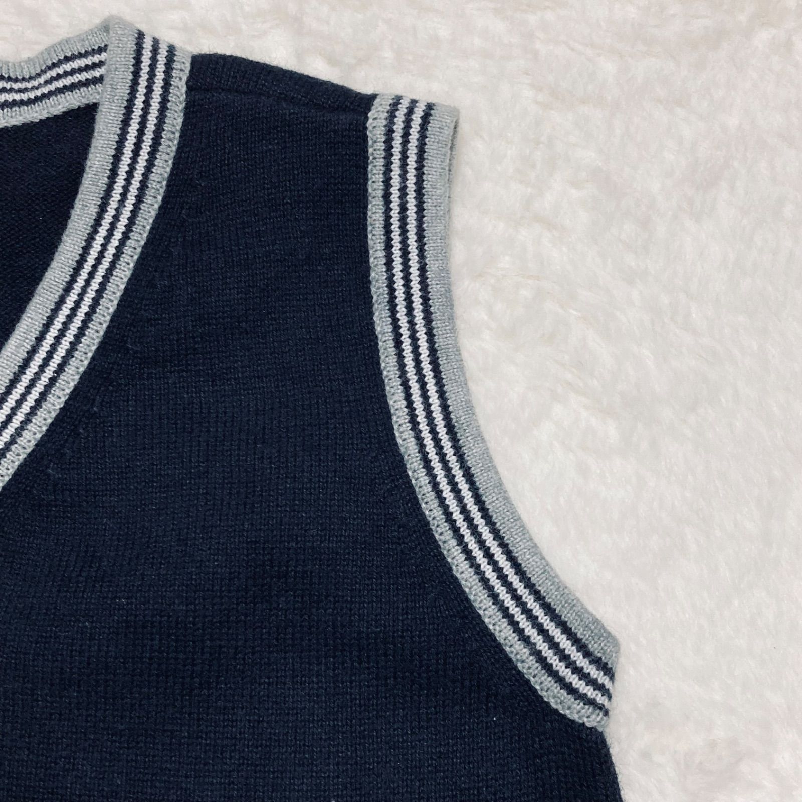 □美品□ARMANI BABY アルマーニベビー GIORGIO ARMANI ニットベスト 