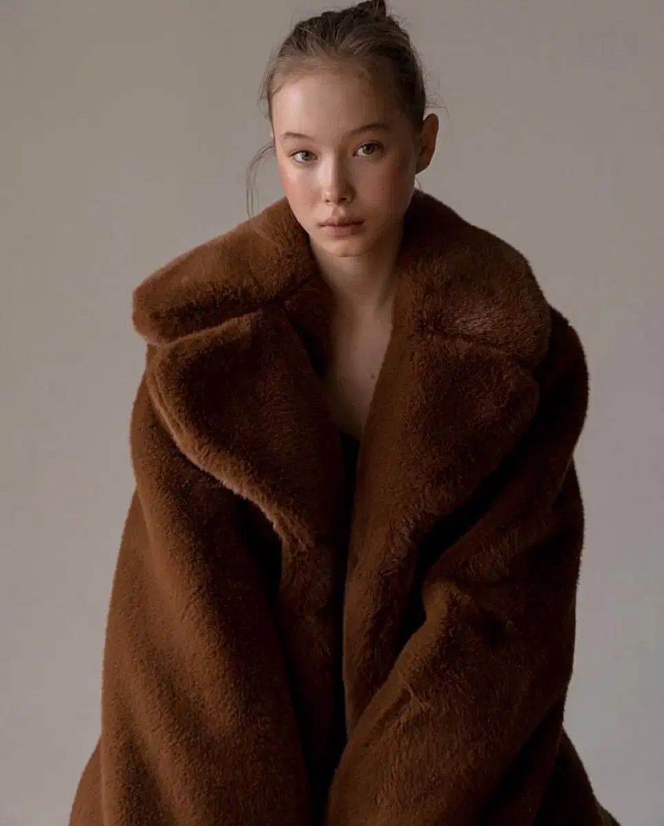 BLUMIN テディベア エコー ファージャケット ファーコート