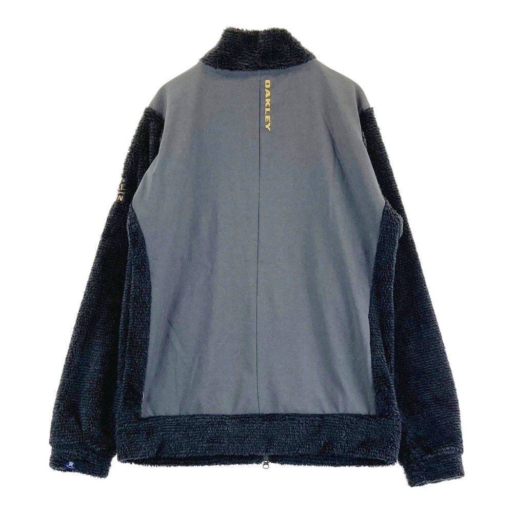 サイズ：L OAKLEY オークリー ボア切替 ジップジャケット グレー系