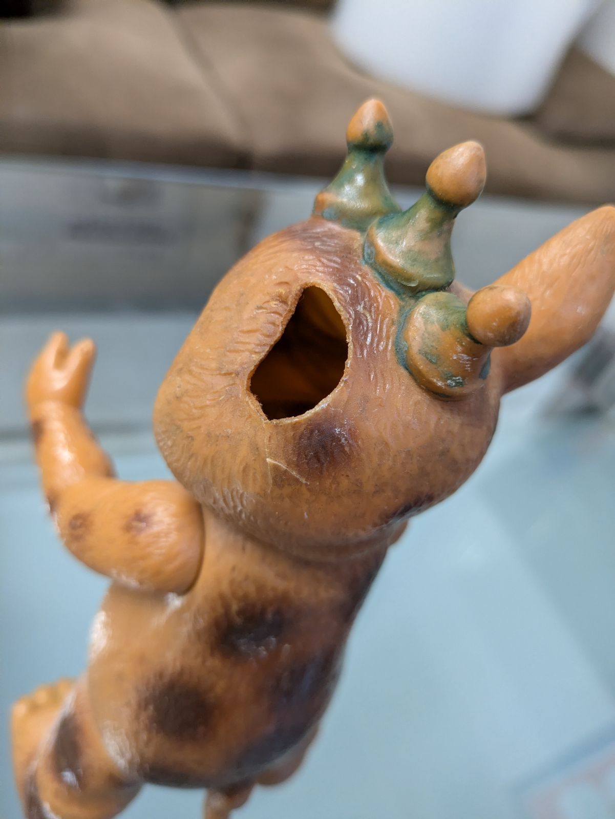 昭和レトロ マルサン1期 当時物 快獣ブースカ ソフビ 怪獣 復刻版☆マルサン M1号 快獣（怪獣） デラックスブースカ ソフビ人形