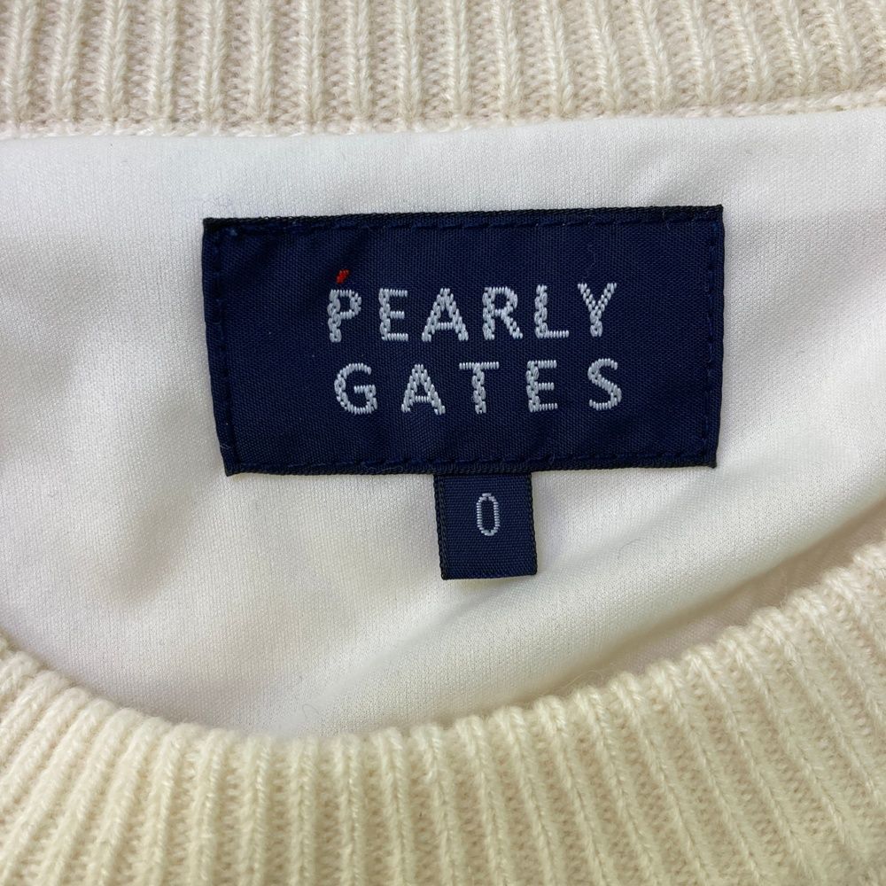PEARLY GATES セーター サイズ3 ホワイト 楽天市場】【美品】パーリーゲイツ セーター アイボリー 裏地付き 異