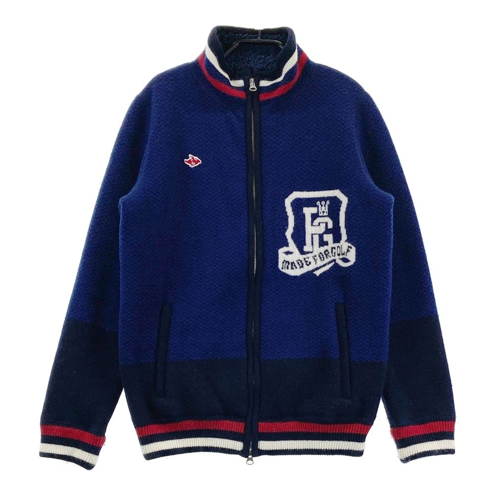 サイズ：0 PEARLY GATES パーリーゲイツ ニットジップジャケット ボア