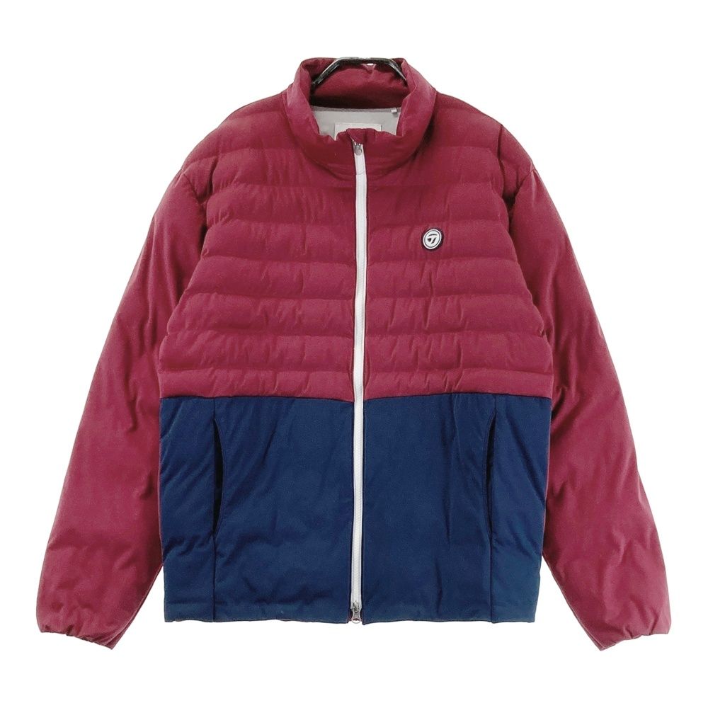 サイズ L TAYLOR MADE テーラーメイド トリコロール 長袖 中綿ジャケット レッド系 240101565785 ゴルフウェア メンズ ストスト