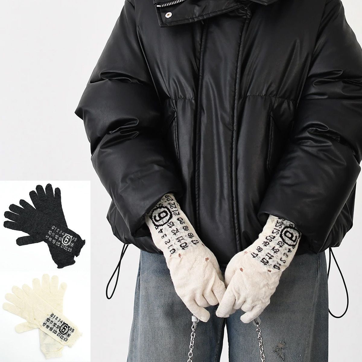 MM6 MAISON MARGIELA エムエムシックス メゾン マルジェラ 手袋 ウール 