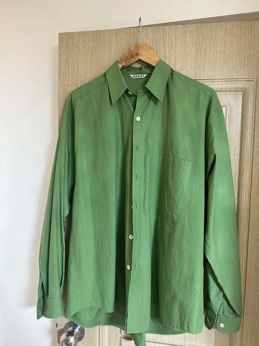 断捨離中 オーラリー ss 長袖 シャツ 4
