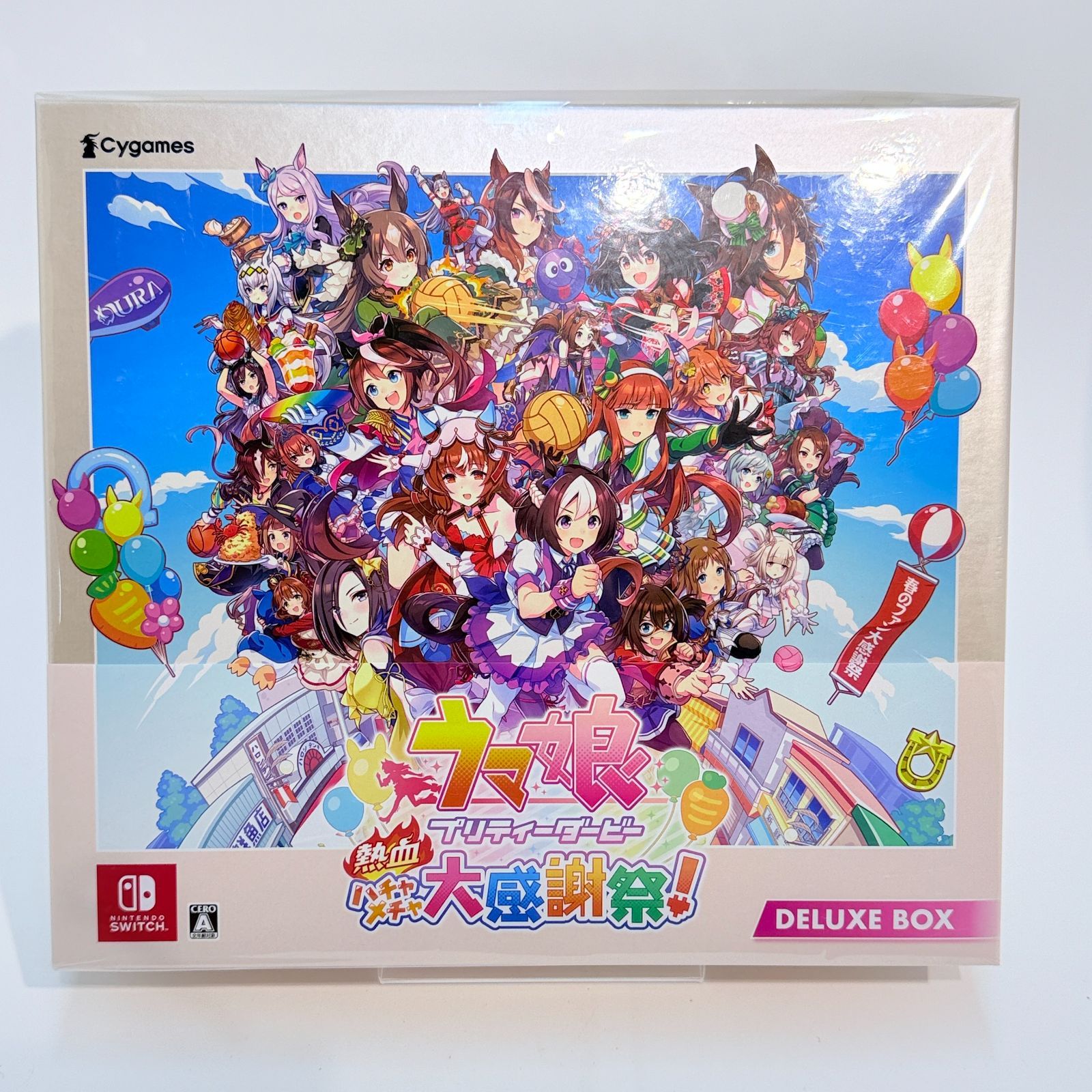 Nintendo Switch ウマ娘 プリティーダービー 熱血ハチャメチャ大感謝祭 DELUXE BOX ボックス