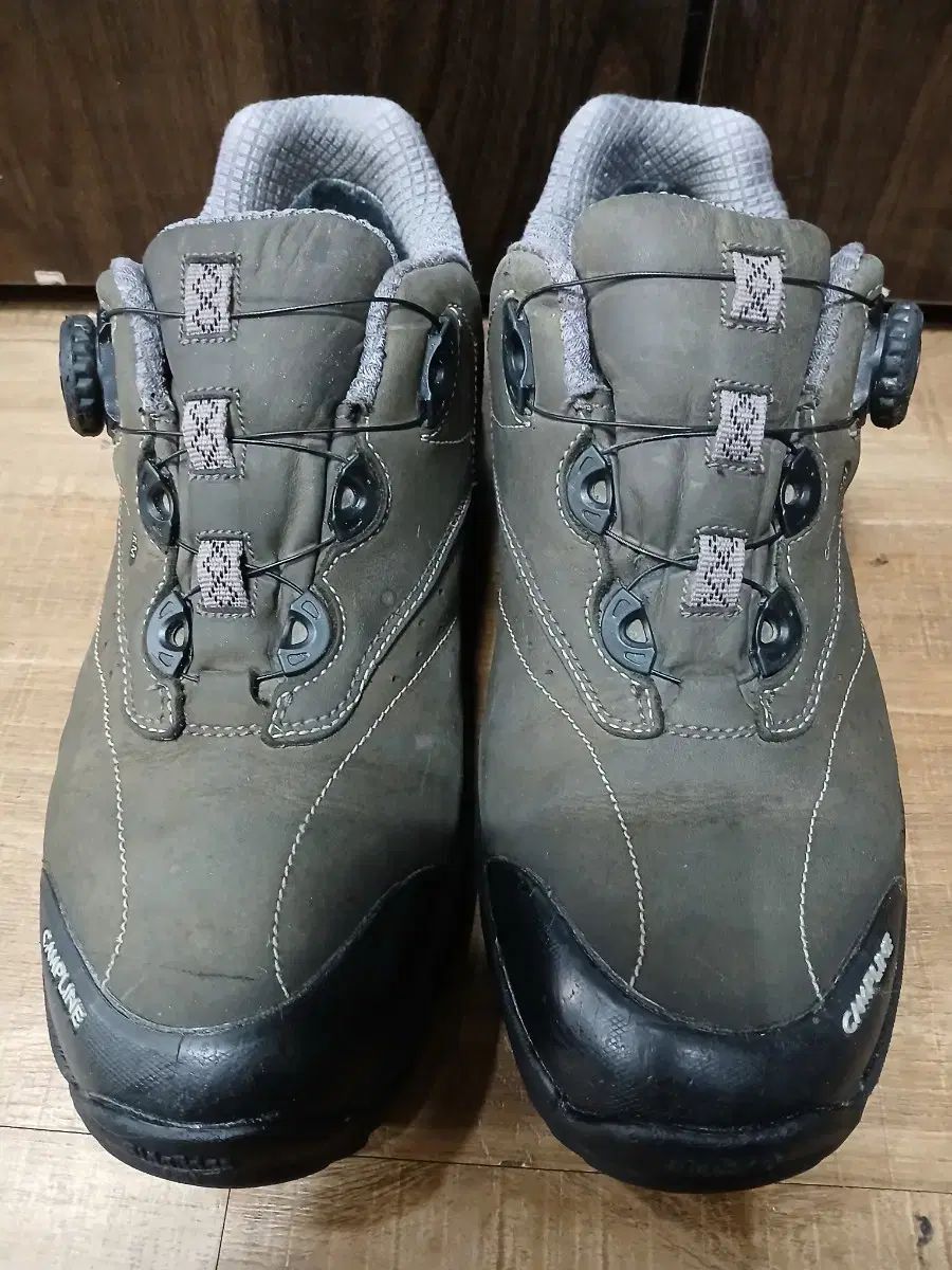 CAMPLINE 登山靴 ブラウン ダイアル SYSTEM 260mm