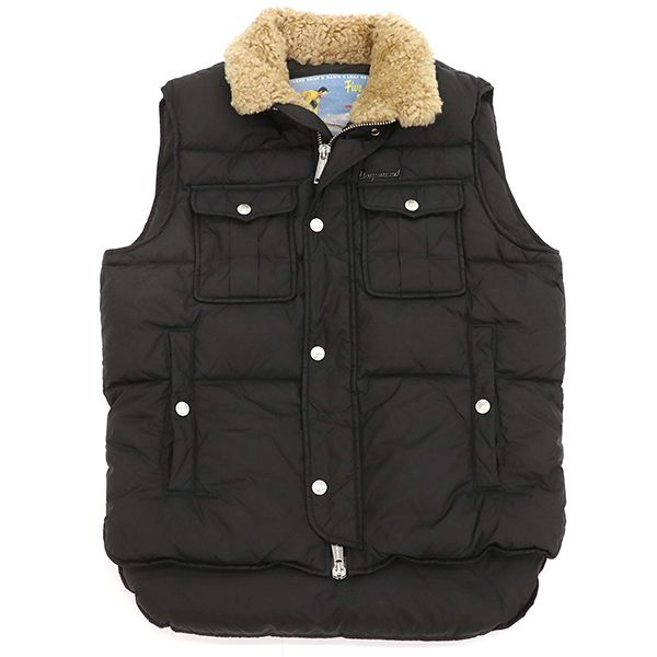 ディースクエアード Dsquared2 ダウンベスト 羊 フェザー サイズ48 メンズ yy 4000064801000876