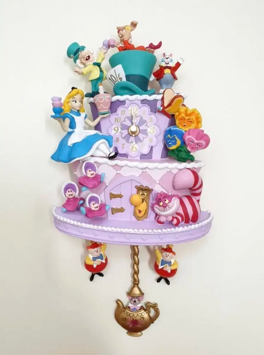 ディズニー不思議の国のアリス 時計