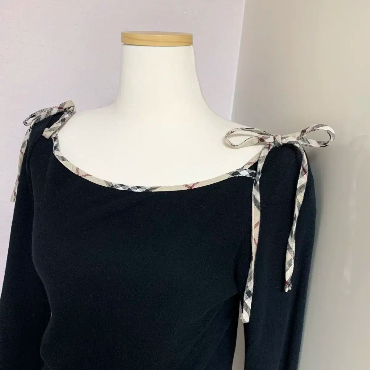 バーバリー オフショルダー ブルーレーベル Tシャツ 38