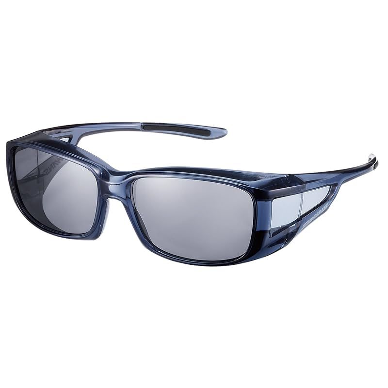 スワンズ OG-4 オーバーグラス スモーククリア 偏光スモーク OG4-0051