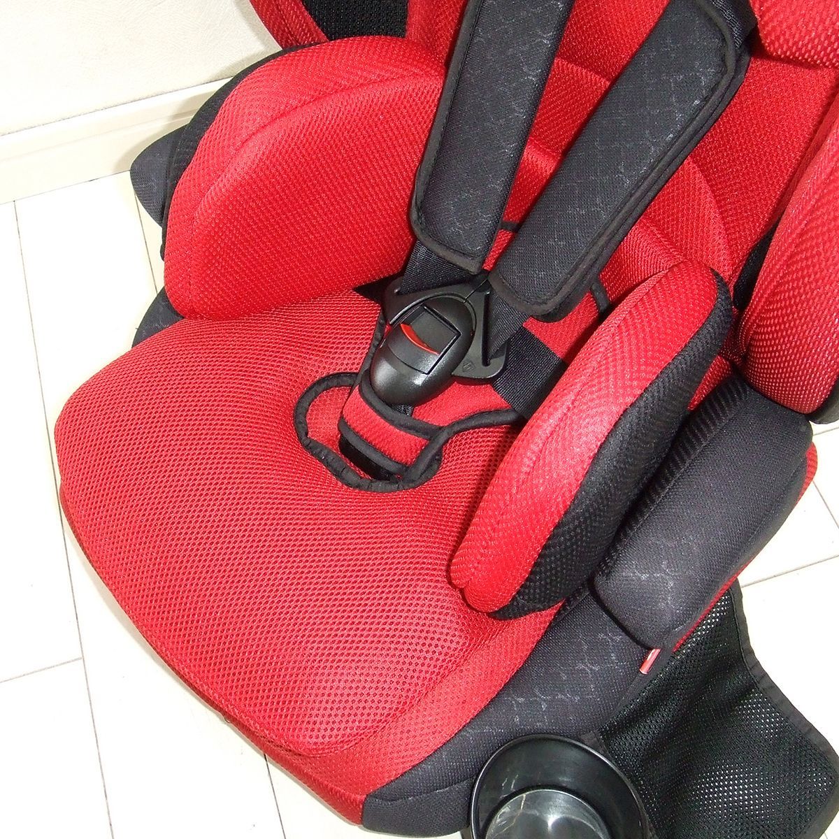 綺麗 ジュニアシート アップリカ エアグルーヴ プラス aprica Air