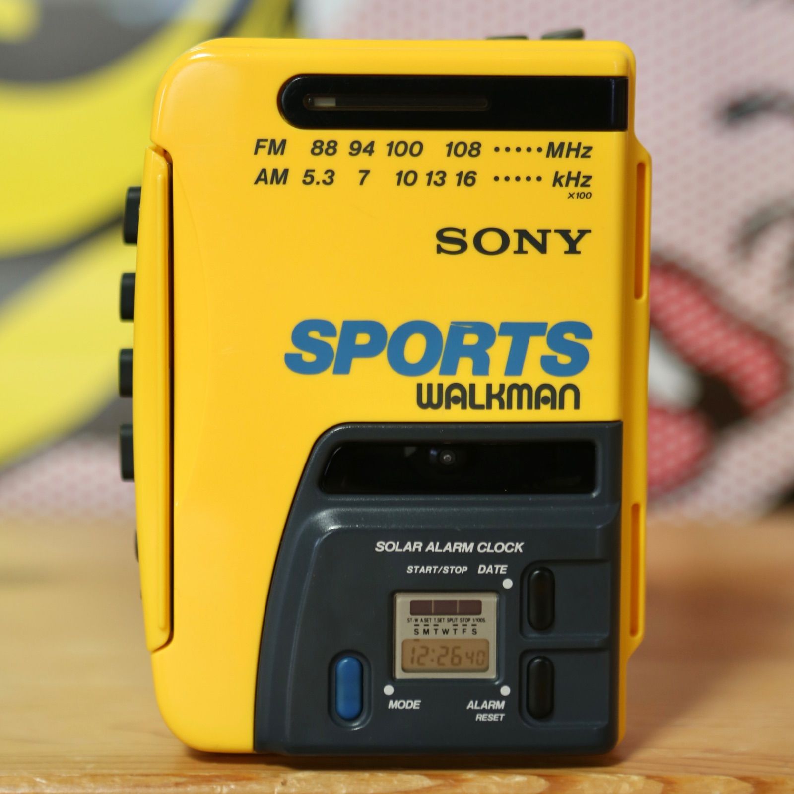 SONY SPORTS WALKMAN WM-AF58 青ロゴ 防滴仕様 ウォークマン ソニー