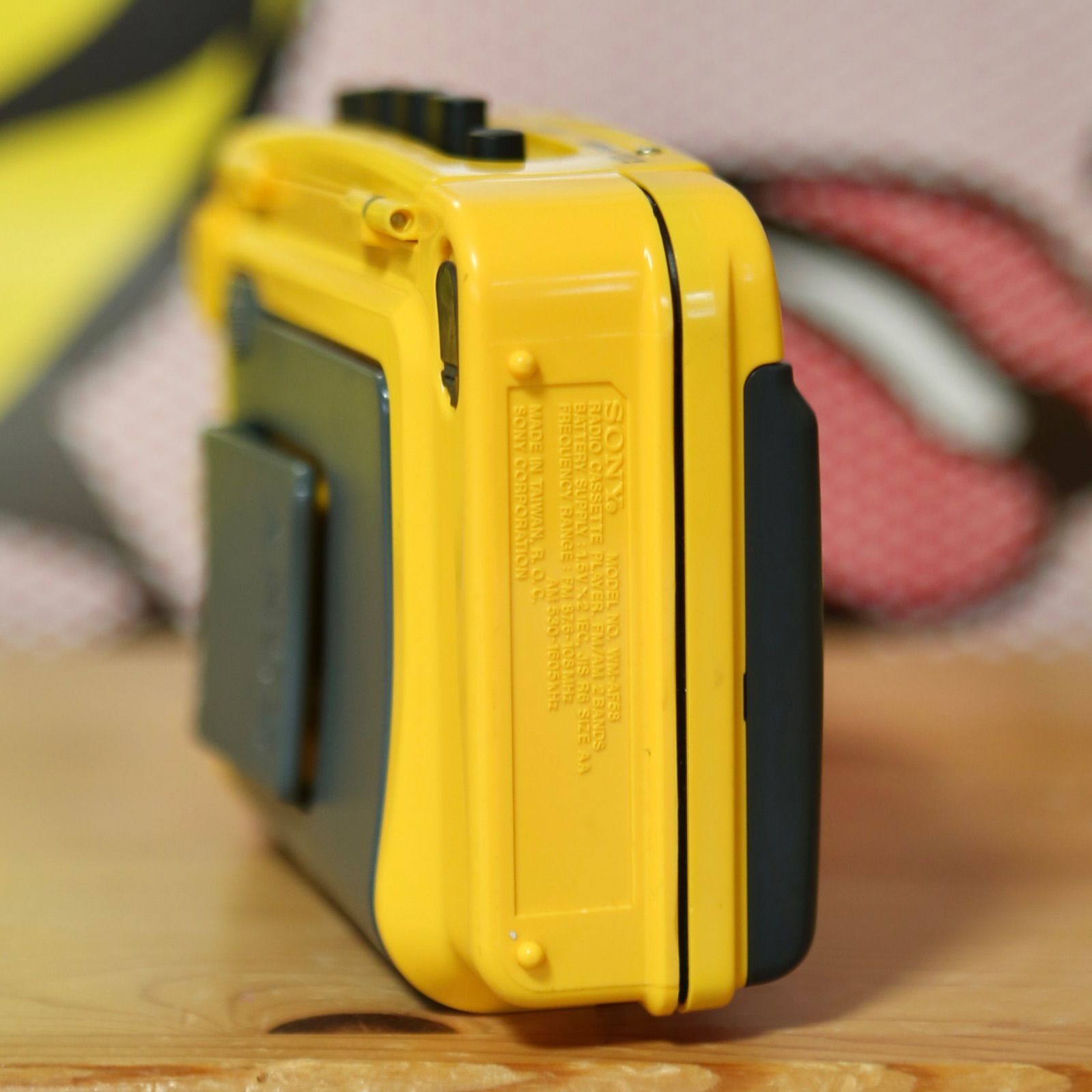 SONY SPORTS WALKMAN WM-AF58 青ロゴ 防滴仕様 ウォークマン ソニー