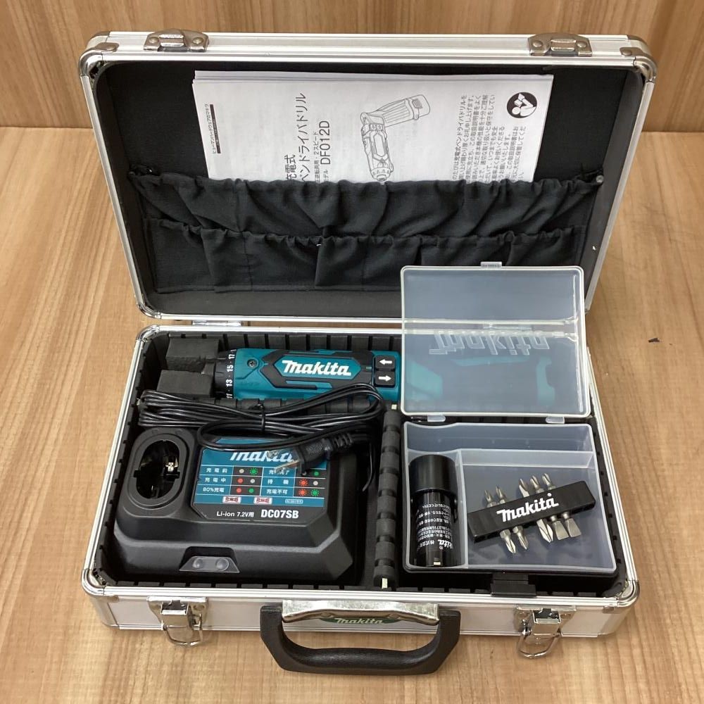 品 makita マキタ DF012DSH 7.2V充電式ペンドライバドリル 201
