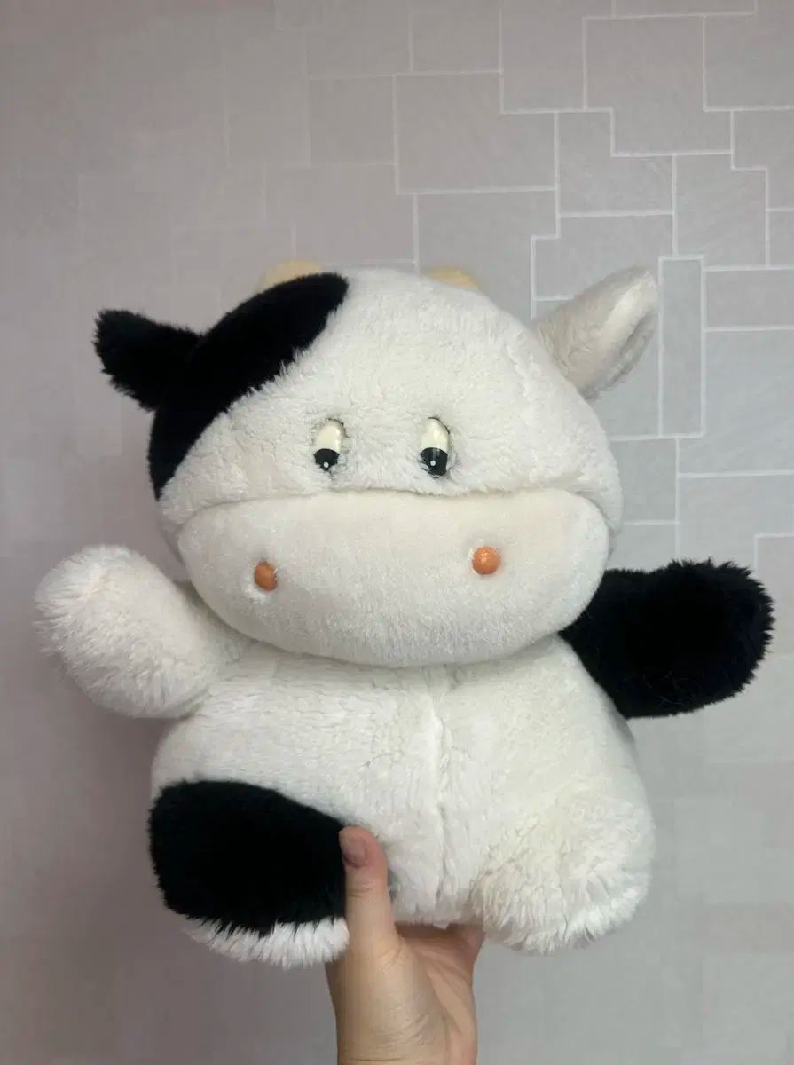 レア　昭和レトロ　日本製　NAKAJIMA うし　大きなぬいぐるみ　尻尾の先なし レア 昭和レトロ 日本製 NAKAJIMA うし 大きなぬいぐるみ 尻尾の先なし