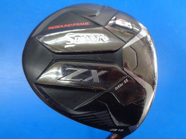 GK高辻 5418 フェアウェイウッド ダンロップ スリクソンZX Mk II SPEEDER NX BLACK 50 S 3W 15度