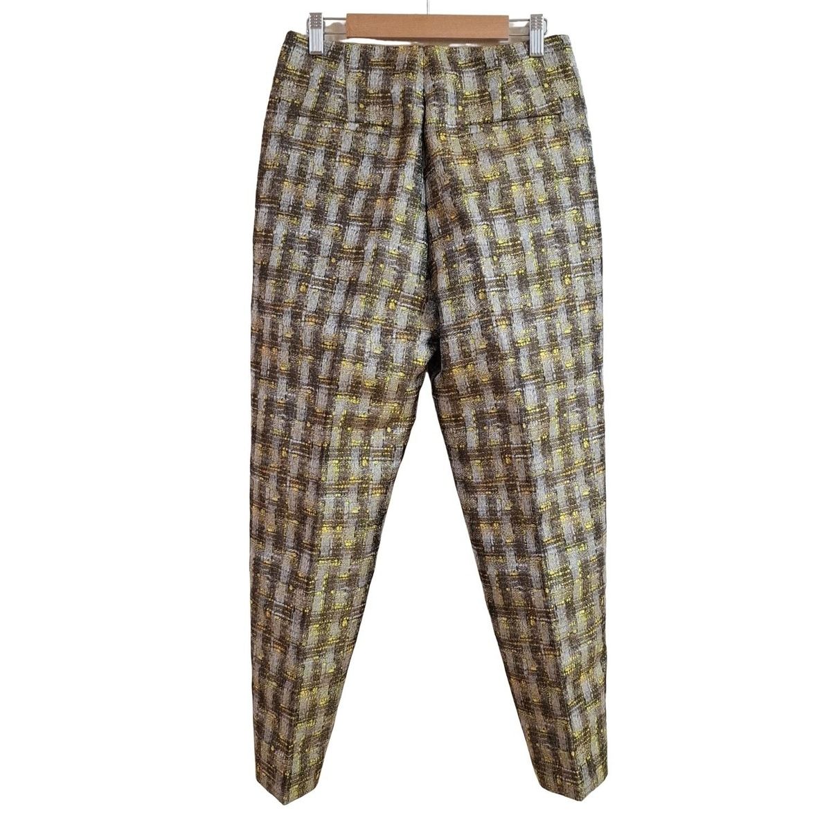 ドゥロワー drawer チェックパンツ サイズ38 中古・古着通販】DRAWER (ドゥロワー) ウールカシミヤチェックパンツ