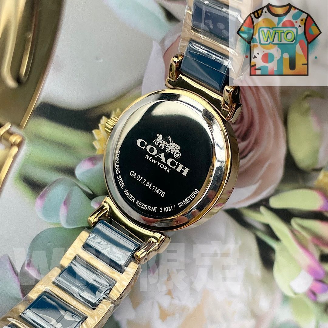 COACH コーチ レディース腕時計 30mm｜セラミックベルト×クオーツ