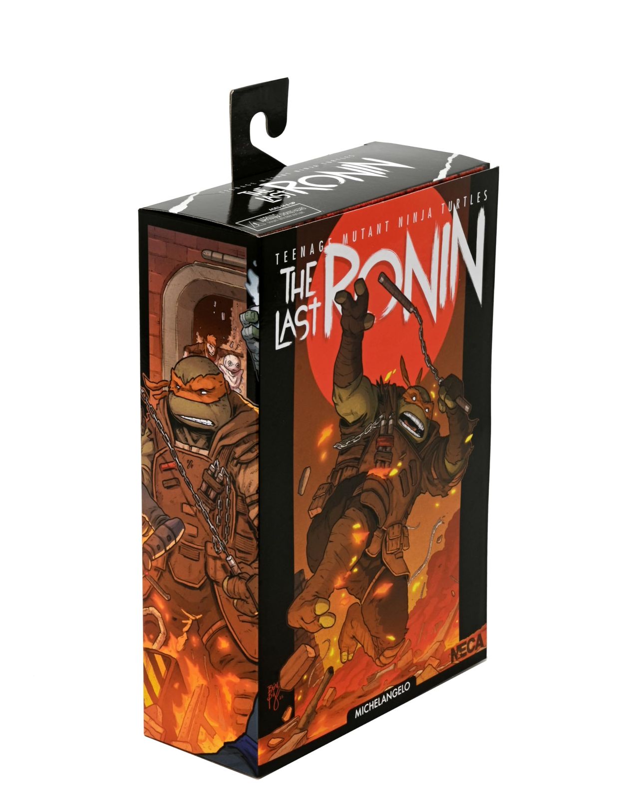 NECA ティーンエイジ ミュータント ニンジャ タートルズ ラスト ローニン 1 7スケール コレクター収集 アクションフィギュア 究 のフラッシュバックミケランジェロ
