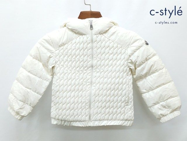 G 540 秋冬物 MONCLER モンクレール ダウンジャケット 6 A ホワイト 788 IT キッズ 男の子 女の子