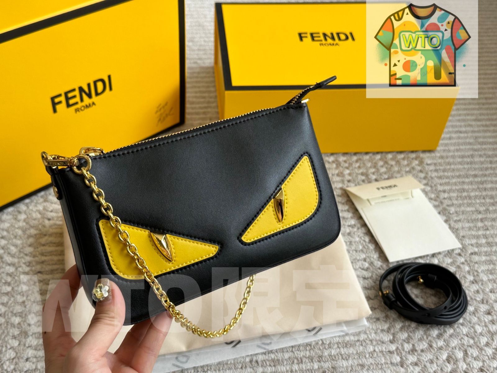 今日特価】Fendi フェンディ ヴィンテージ ミニモンスター アーム