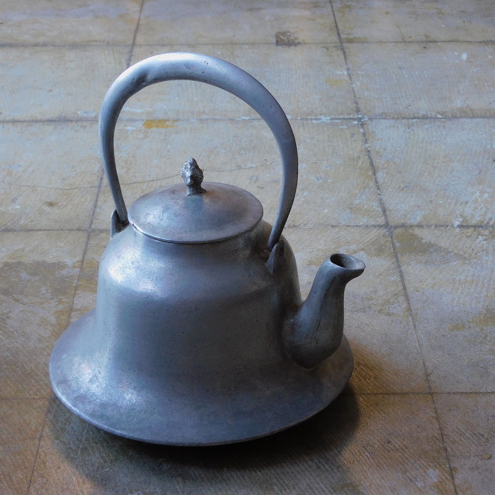 ジュラルミンの湯沸かし 羽広形 HK-a-05696 / 湯沸し 代用品