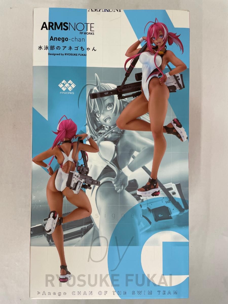 未開封】水泳部のアネゴちゃん 「ARMS NOTE」 1/7 塗装済み完成品