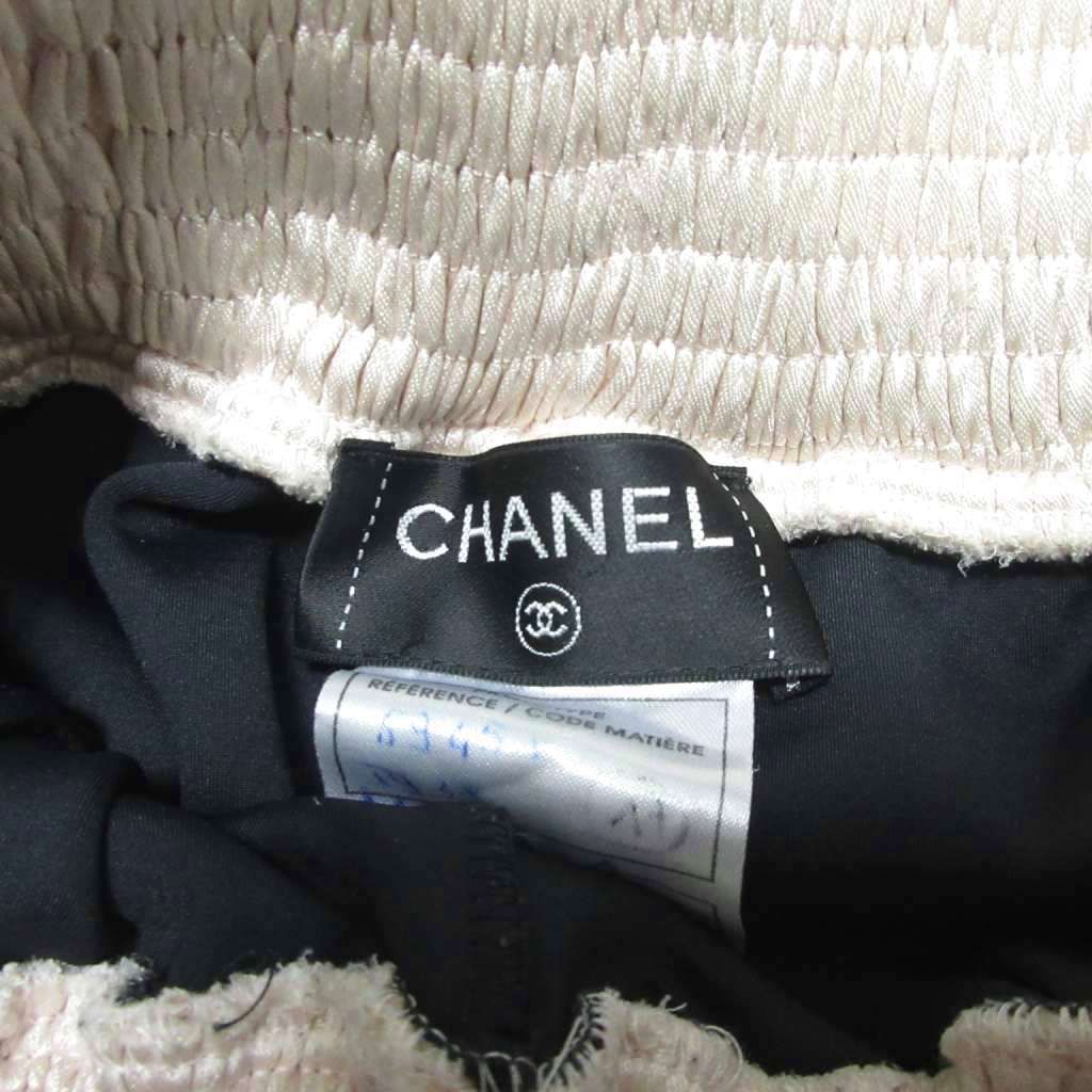 シャネル CHANEL 希少 ヴィンテージ VIP限定 サイドライン ベロア