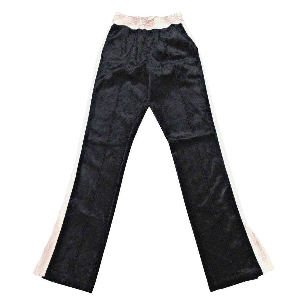 CHANELシャネルパンツ[希少品] シャネル CHANEL 希少 ヴィンテージ VIP限定 サイドライン ベロア