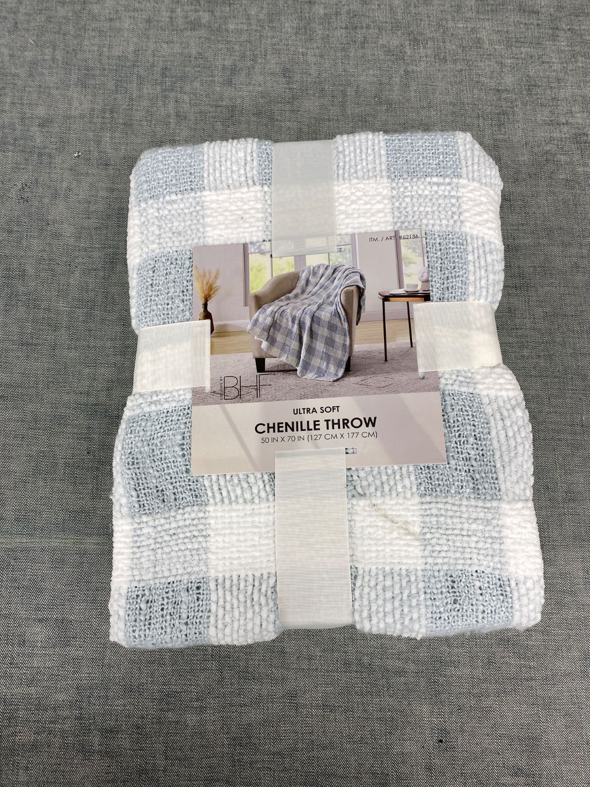 【専用商品】価格変更済み AW MW25112004 シェニール 大判ひざ掛け 2点セット