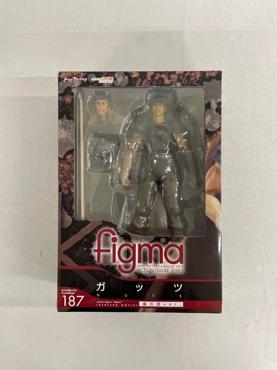 未開封】figma 187 映画「ベルセルク」 ガッツ 鷹の団ver． - メルカリ