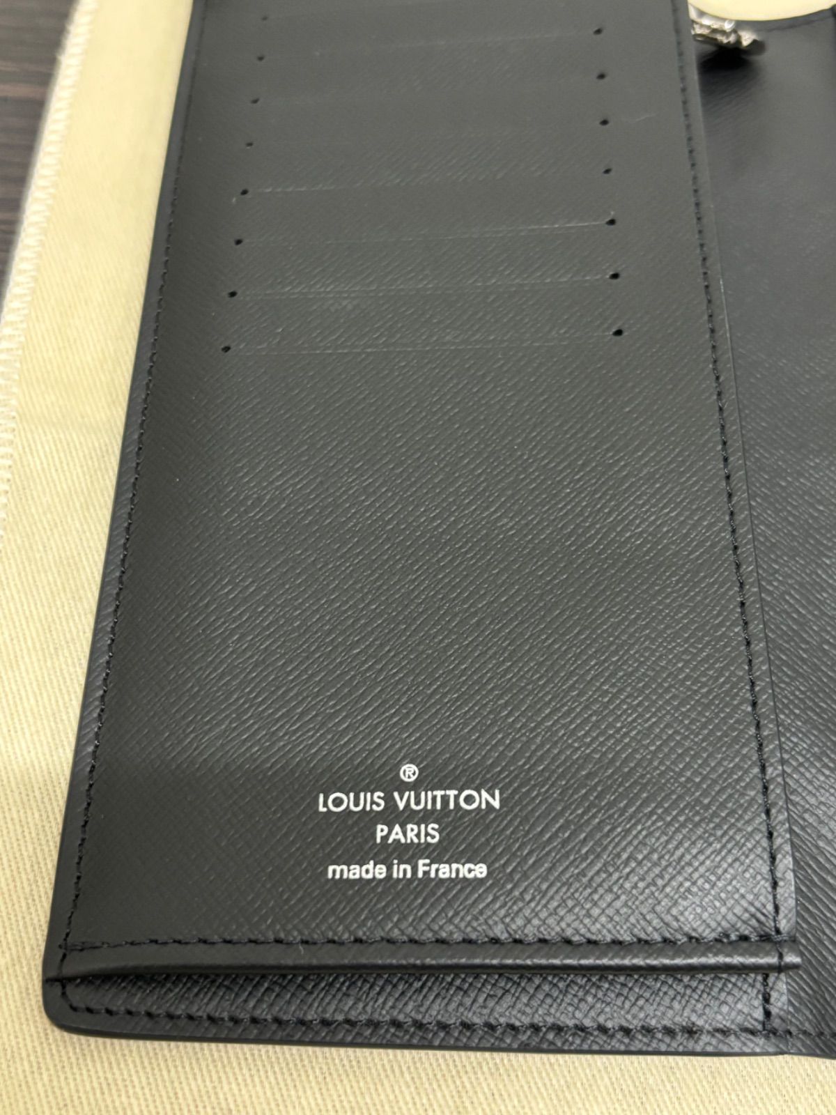 最新ICチップ搭載❣️ルイヴィトン モノグラム マカサー ポルトフォイユ ブラザ ICチップ搭載✨現行 ルイヴィトン モノグラム マカサー ポルトフォイユ