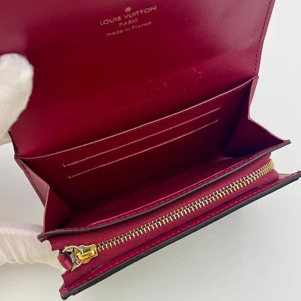  LOUIS VUITTON モノグラム M 64588 ポルトフォイユ フロール 財布 A 42 二つ折り財布 折り財布