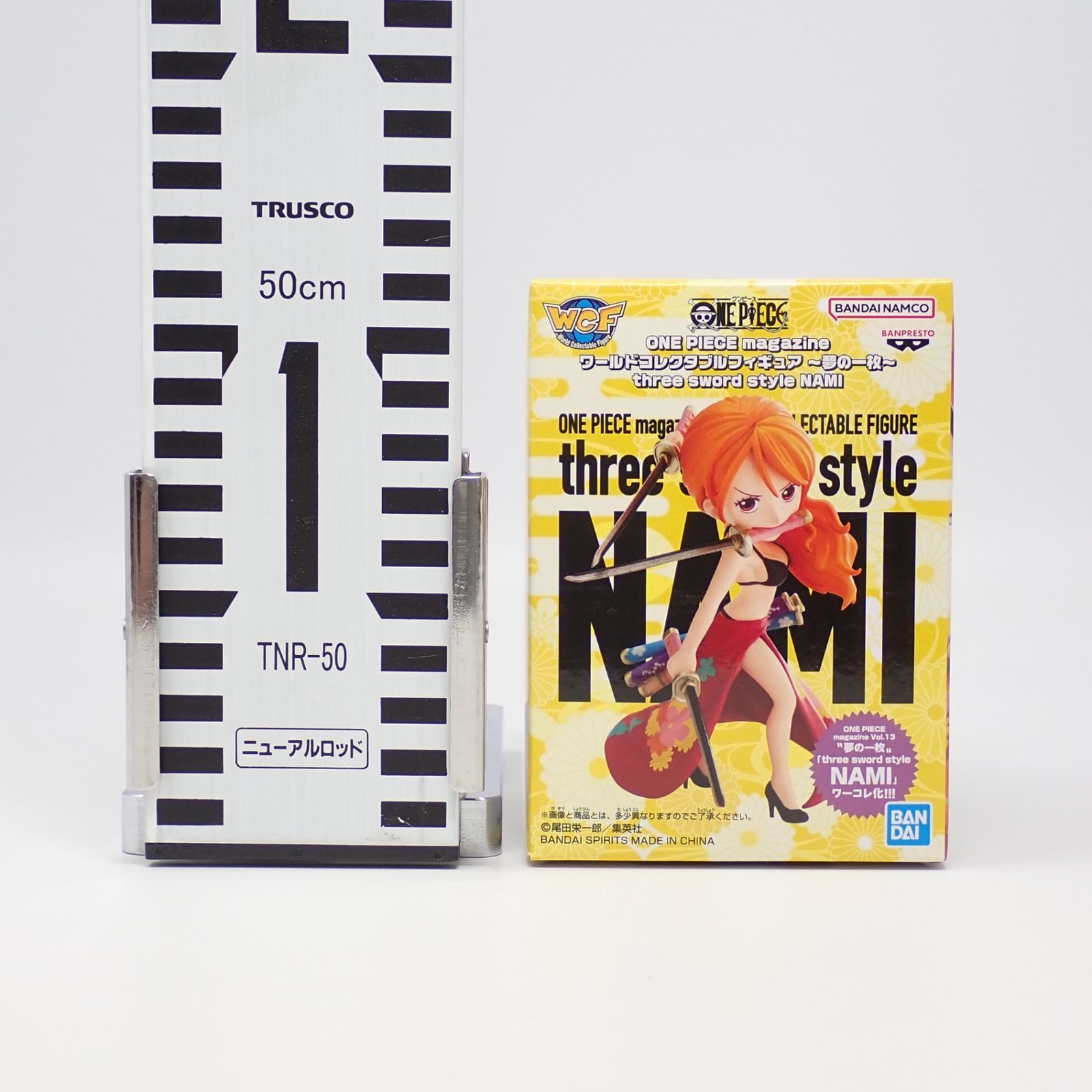 未開封 ナミ 三刀流 ONE PIECE magazine ワールドコレクタブル