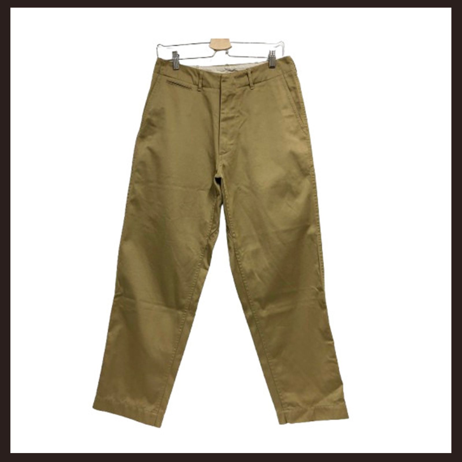 ○★新品未使用　nanamica（ナナミカ）　ワイドチノパンツ　30　タン 新品未使用 nanamica（ナナミカ） ワイドチノパンツ 30 タン - メルカリ