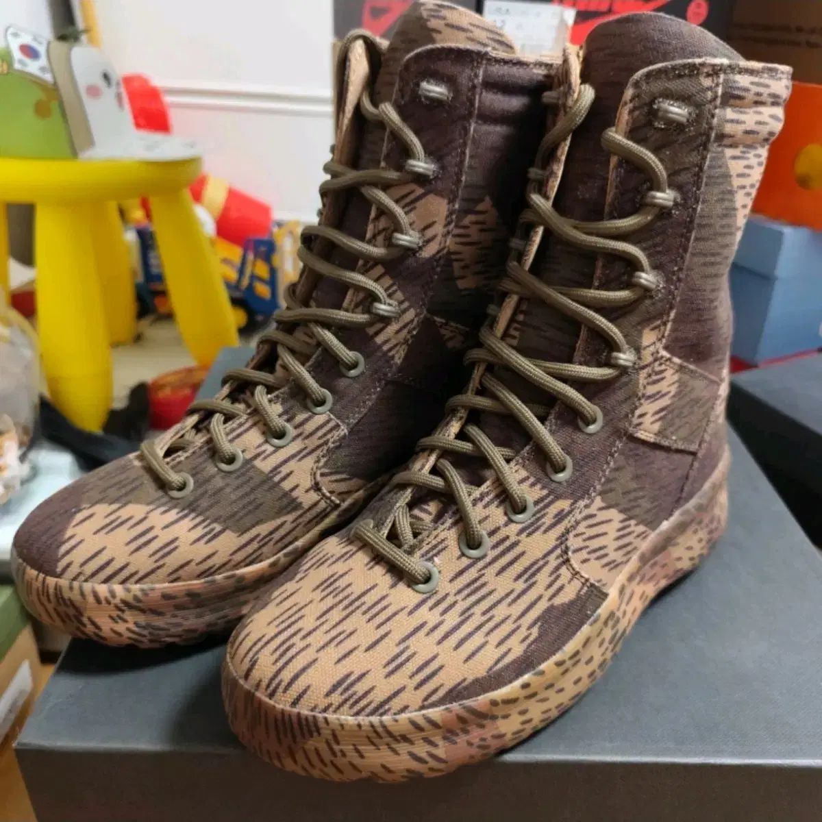 イージー シーズン6 カモ ブーツ 41 サイズ