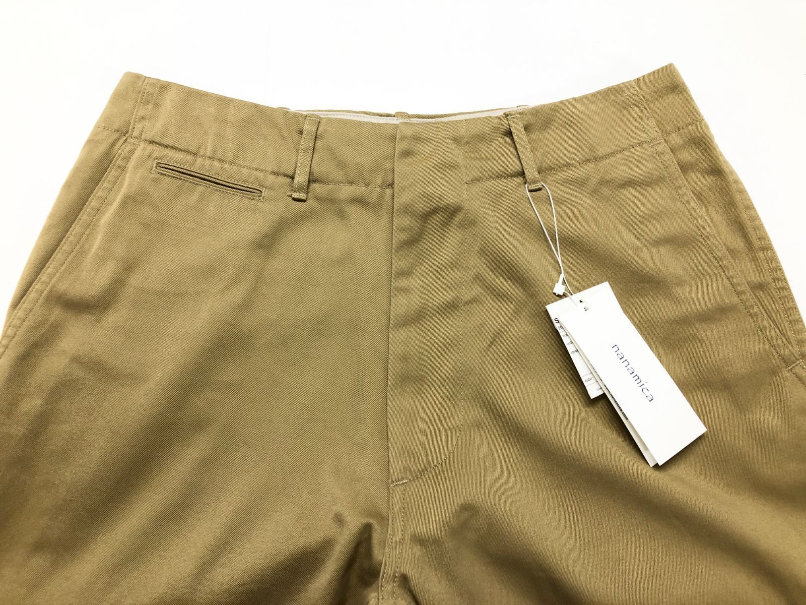 新品未使用 nanamica（ナナミカ） ワイドチノパンツ 30 タン - メルカリ