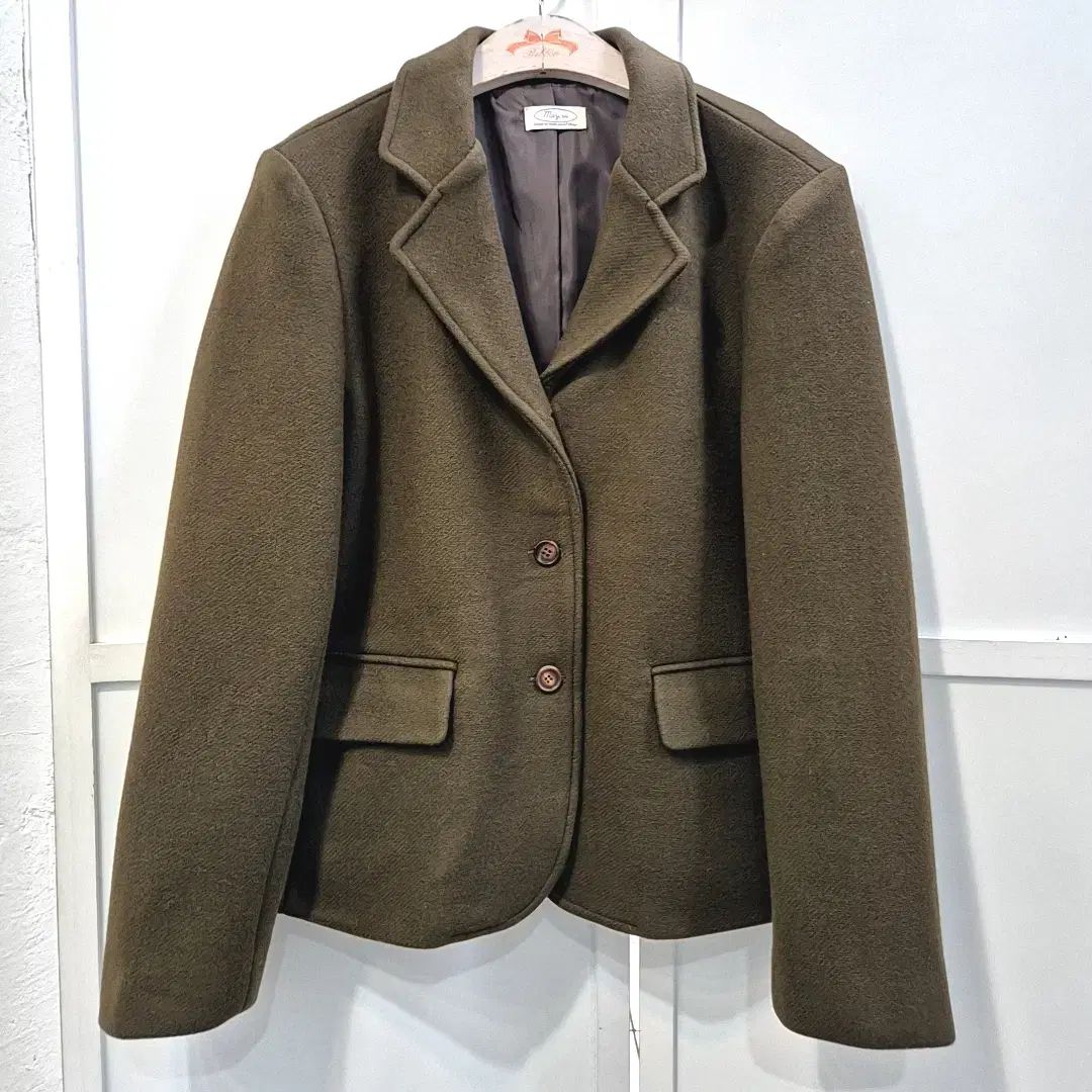 メイビアンダービ ウールジャケット