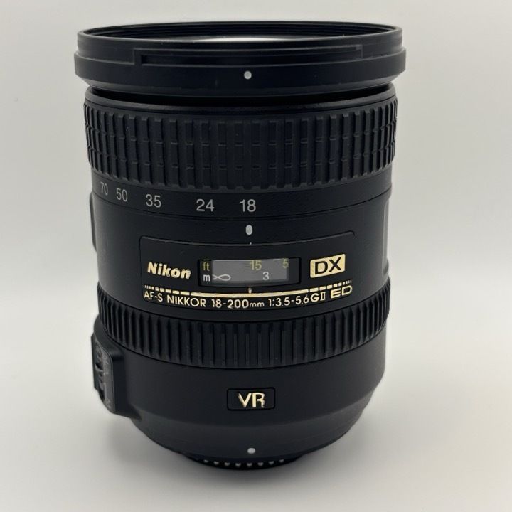 ジャンク】Nikon ニコン AF-S DX NIKKOR 18-200mm F3.5-5.6G ED VR｜AF