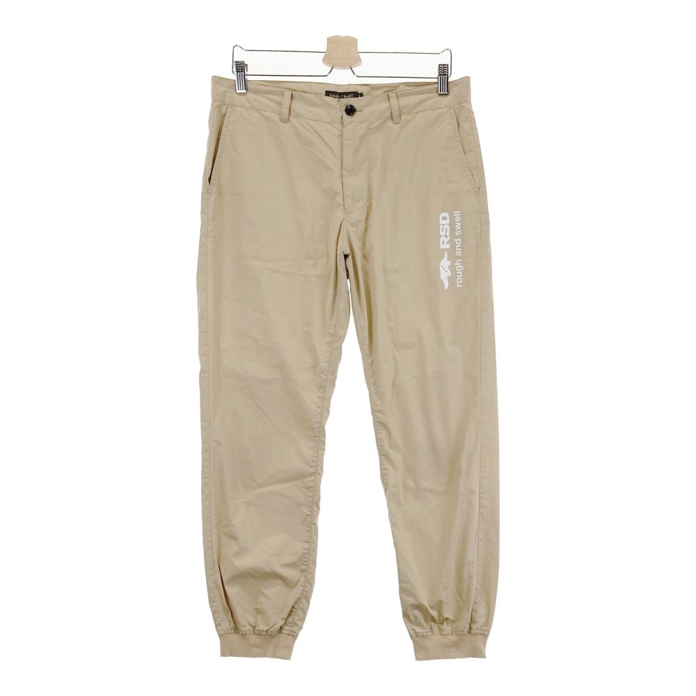 サイズ L ROUGH-SWELL ラフアンドスウェル ジョガーパンツ ベージュ系 ゴルフウェア メンズ ストスト