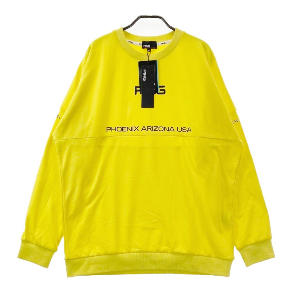 サイズ LL PING ピン モデル 長袖ニットセーター イエロー系 240101558987 ゴルフウェア メンズ ストスト WWW_SMP1DAWEKUDUS_SCH_ID